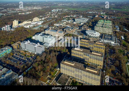 Sanierung und Neubau wegen Asbest Probleme, schauen Sie sich die Ruhr-Universität Bochum RUB, Abriss des Engineering Stockfoto