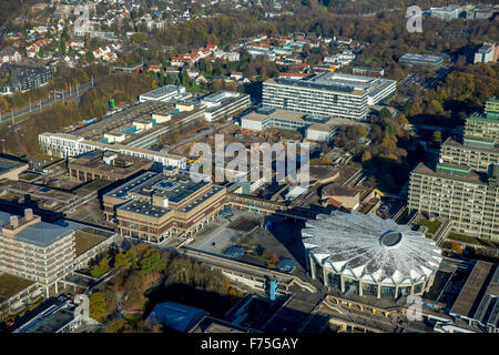 Sanierung und Neubau wegen Asbest Probleme, schauen Sie sich die Ruhr-Universität Bochum RUB, Abriss des Engineering Stockfoto