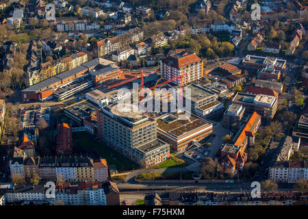 Bauarbeiten an der Universität Krankenhaus Bergmannsheil Bochum, Bochum, Ruhr Gebiet, North Rhine-Westphalia, Deutschland, Europa, Stockfoto