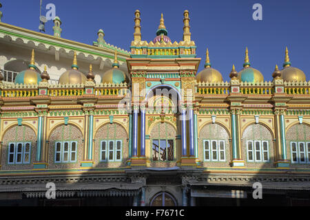 Jumma Masjid, Chandi Bazar, Kadiawad, Jamnagar, Gujarat, Indien, Asien Stockfoto