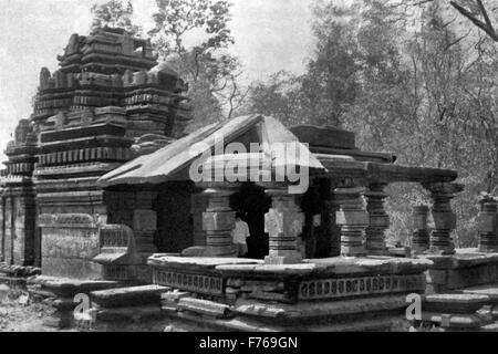 Mahadev Tempel Tambdi Surla, Goa, Indien, Asien Stockfoto