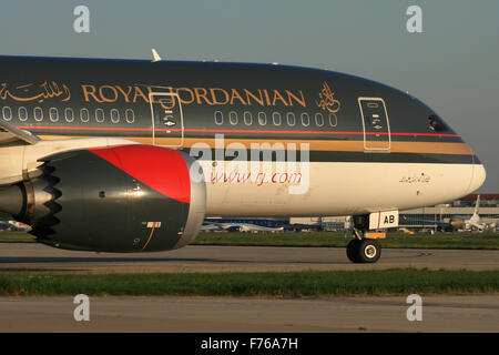 Royal jordanian 787 Stockfoto