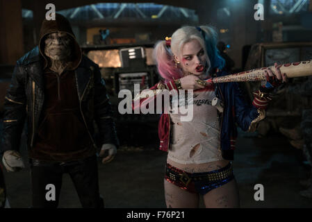 SUICIDE SQUAD (2016) ADEWALE AKINNUOYE-AGBAJE, MARGOT ROBBIE DAVID AYER (DIR) MOVIESTORE SAMMLUNG LTD Stockfoto