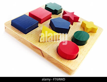 Block-Shapes Stockfoto