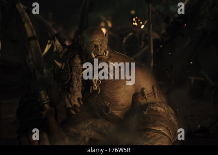 WARCRAFT (2016) ROBERT KAZINSKY DUNCAN JONES (DIR) MOVIESTORE SAMMLUNG LTD Stockfoto