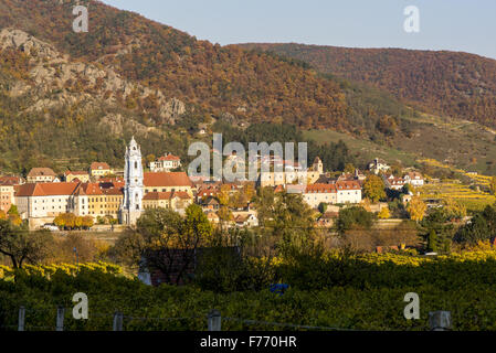 Wachau, Österreich, Niederösterreich, Dürnstein Stockfoto