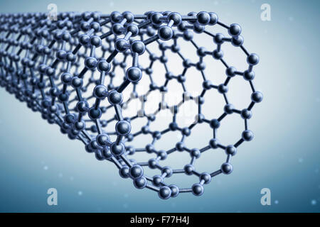 Graphen Molekülstruktur Stockfoto