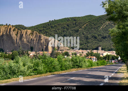 Die Büßer des Mees, zwischen Forcalquier, Sisteron und Digne, Alpes-de-Haute-Provence, Frankreich Stockfoto