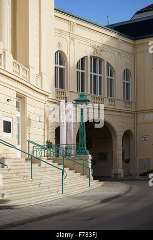 Theaterplatz Baden bei Wien Stockfoto