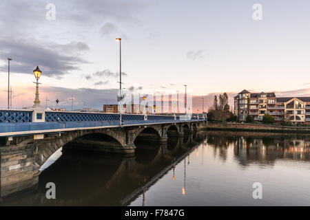 Queens Bridge Belfast City Centre Stockfoto