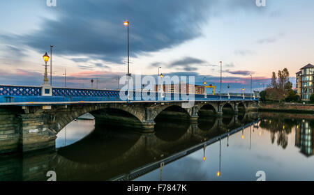 Queens Bridge Belfast City Centre Stockfoto