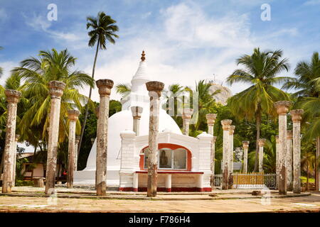 Sri Lanka - Mihintale Tempel, Ambasthale Dagoba, UNESCO-Weltkulturerbe Stockfoto