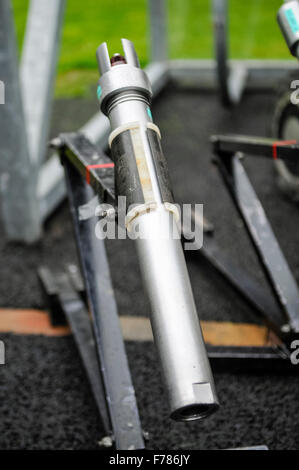 Nordirland. 26. November 2015. Eine ballistische Disruptor, bekannt als "The Pig Stick" verwendet, um z. B. Improvised Explosive Devices und Rohrbomben Bomben zu entschärfen. Bildnachweis: Stephen Barnes/Alamy Live-Nachrichten Stockfoto