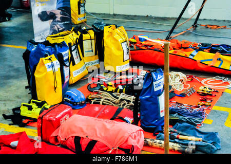 Nordirland. 26. November 2015. Rettungsgeräte von HM Coastguard angelegt bereit, während einer großen Rettungsaktion verwendet werden. Bildnachweis: Stephen Barnes/Alamy Live-Nachrichten Stockfoto