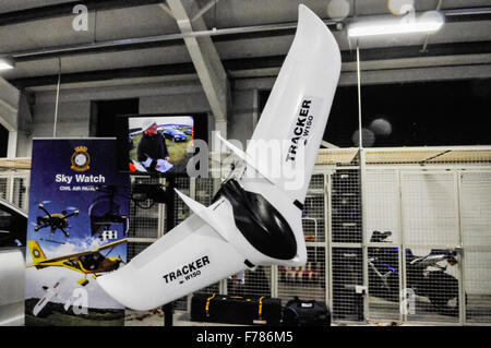 Nordirland. 26. November 2015. Ein Tracker-W150 ferngesteuert Drohne, während der Suche und Rettungseinsätze sowie Überwachung von großen Flächen verwendet. Bildnachweis: Stephen Barnes/Alamy Live-Nachrichten Stockfoto