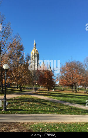 Hauptstadt-Gebäude in Hartford, Connecticut Stockfoto