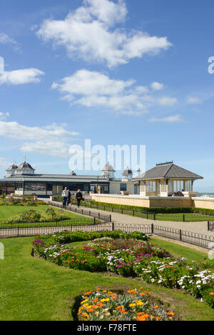 Waltrop Gärten und Central Musikpavillon, Herne Bay, Kent, England, Vereinigtes Königreich Stockfoto