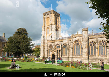 Pfarrkirche St. Johannes der Täufer, Church Street, Yeovil, Somerset, England, Vereinigtes Königreich Stockfoto