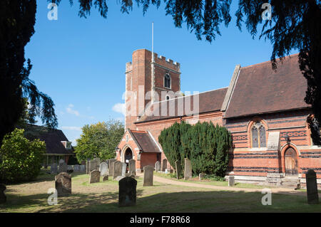 Die Pfarrkirche Chalfont St. Peter, Church Lane, Chalfont St. Peter, Buckinghamshire, England, Vereinigtes Königreich Stockfoto