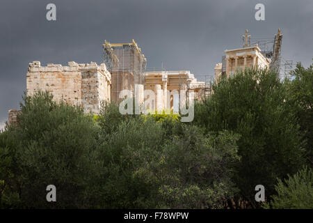 Akropolis, Athen, Griechenland, Mittwoch, 23. September 2015. Stockfoto