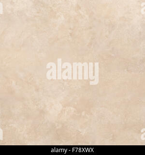 Hell Beige Travertin Naturstein Textur Hintergrund. Ca. 6 mal 6 Fuß Bereich. Stockfoto