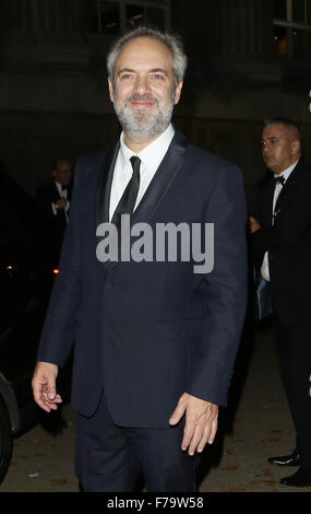 James Bond "Spectre" after-Party in das British Museum - Abfahrten mit: Sam Mendes Where: London, Vereinigtes Königreich bei: 27. Oktober 2015 Stockfoto