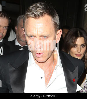James Bond "Spectre" after-Party in das British Museum - Abfahrten mit: Daniel Craig Where: London, Vereinigtes Königreich bei: 27. Oktober 2015 Stockfoto