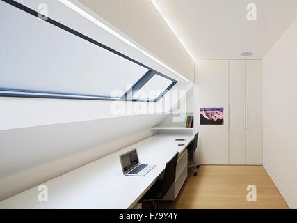 Privates Büro in modernen Familien nach Hause 2013 Design Associates gefunden Stockfoto