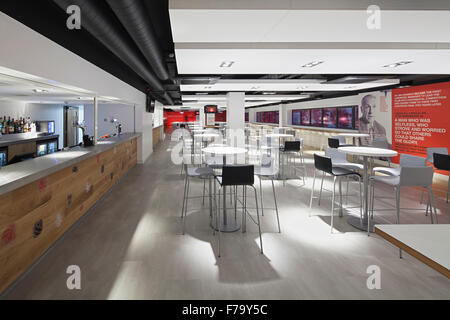 Shankly Bar an der Anfield Road, Liverpool FC 2013, Design von 20.20 Stockfoto