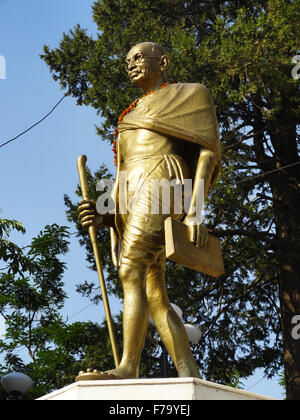 Mahatma Gandhi das Denkmal in Shimla, Indien Stockfoto