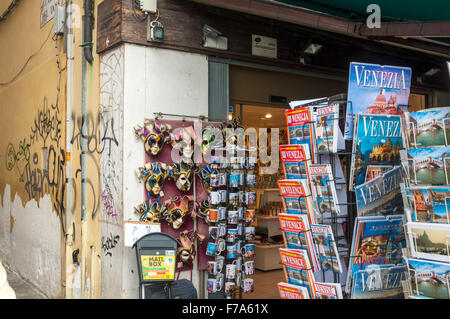 Venedig Italien Tourismus und graffiti Stockfoto