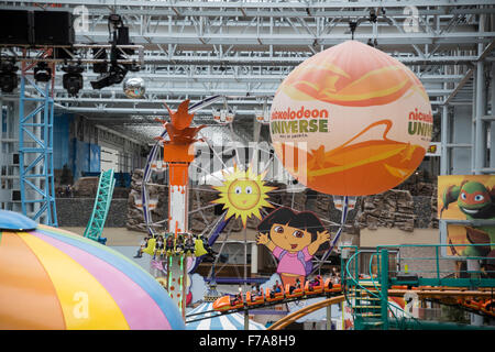 Nickelodian Universum, Mall of America, Minneapolis, Minnesota, USA. Stockfoto