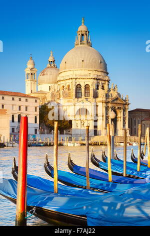 Santa Maria della Salute Kirche Venedig, Italien, UNESCO Stockfoto