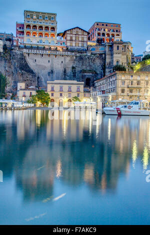 Marina Piccola, Sorrent, Italien Stockfoto