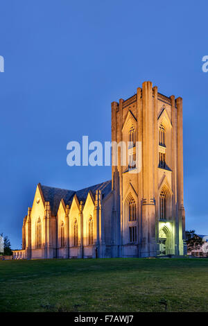 Römisch-katholische Kathedrale von Christus dem König, Reykjavik, Island Stockfoto