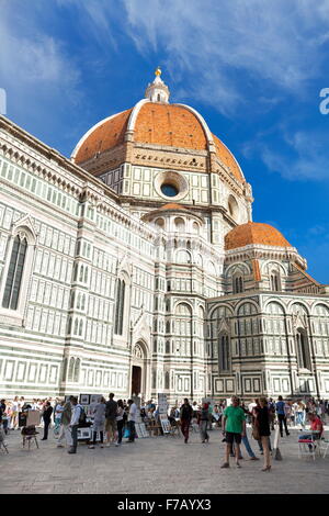 Kathedrale von Santa Maria del Fiore, Florenz, Toskana, Italien Stockfoto
