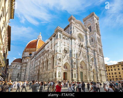 Kathedrale von Santa Maria del Fiore, Florenz, Toskana, Italien Stockfoto