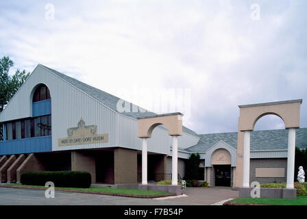 Grande Anse, New Brunswick, Kanada - Päpste Museum Stockfoto