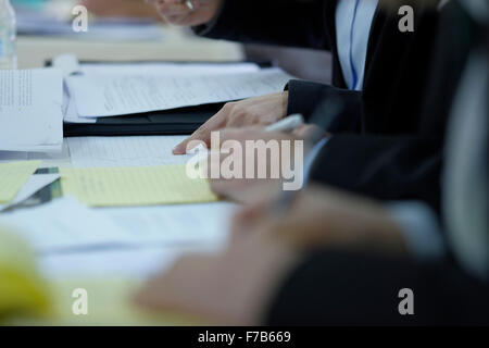 Mann mit einem Stift in Israel Stockfoto