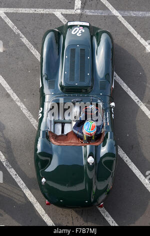 Knubbeligen Lister-Jaguar, 1959, Zweisitzer-Rennwagen und GT bis 1961, 42. AvD Oldtimer-Grand-Prix 2014 Nürburgring Stockfoto