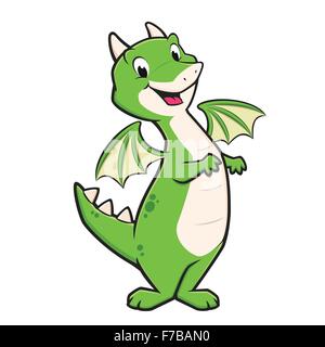 Cartoon-Dragon Stock Vektor