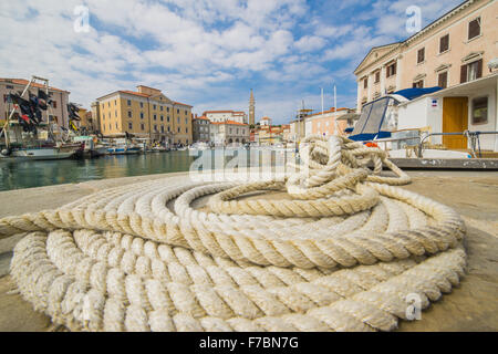 Piran, Slowenien, Süd Stockfoto