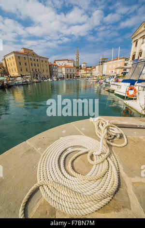 Piran, Slowenien, Süd Stockfoto