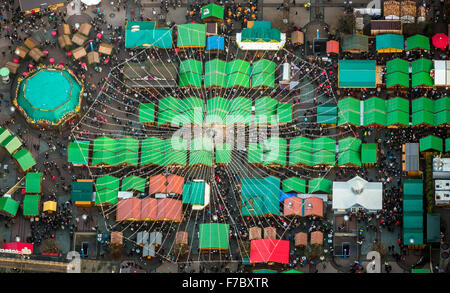 Kennedyplatz, Herbst Markt, Essen, Innenstadt, Kennedysquare, Kennedy Platz, Essen-Mitte Weihnachtsmarkt Stockfoto