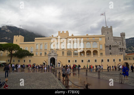 Königlicher Palast in Monaco Stockfoto