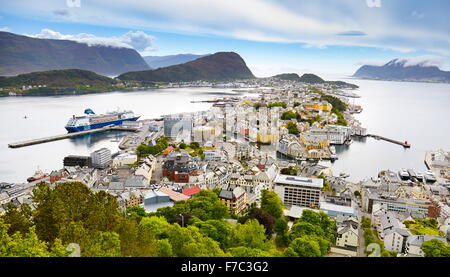 Alesund, mehr Og Romsdal, Norwegen Stockfoto