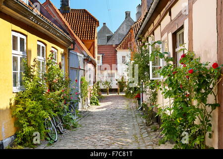Altstadt in Helsingør, Dänemark Stockfoto
