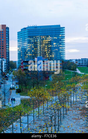 Stadttor, Stadttor, Gebäude, Düsseldorf, Deutschland Stockfoto