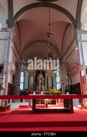 Chiesa di Santa Maria Formosa Interieur, Venedig, Italien Stockfoto