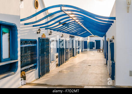 Verlassene Einkaufszentrum in Costa Teguise, Lanzarote. Stockfoto